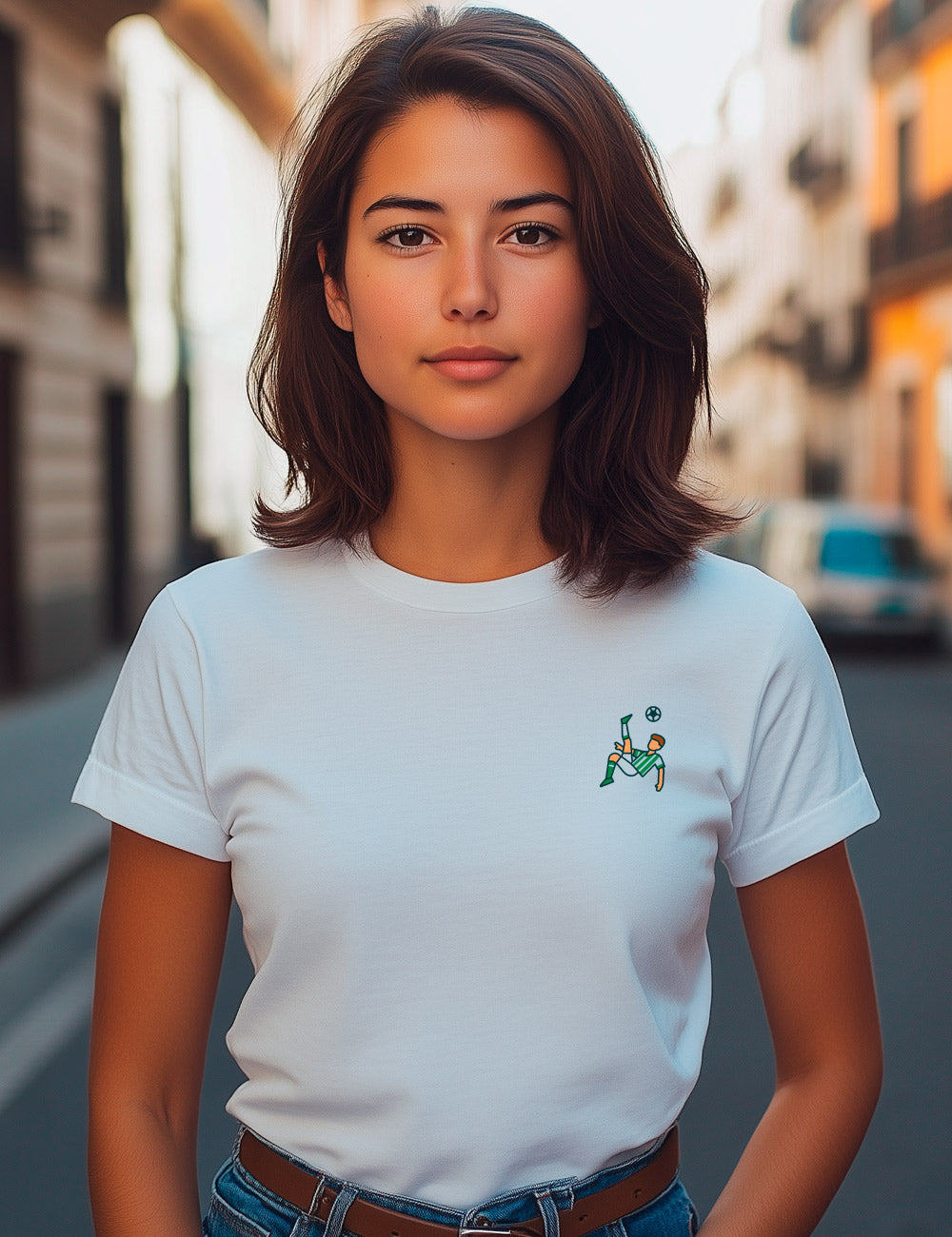 Camiseta Chilena Verdiblancos. L 649