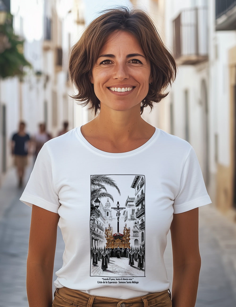 Camiseta Cristo de la Esperanza. Málaga. L 460