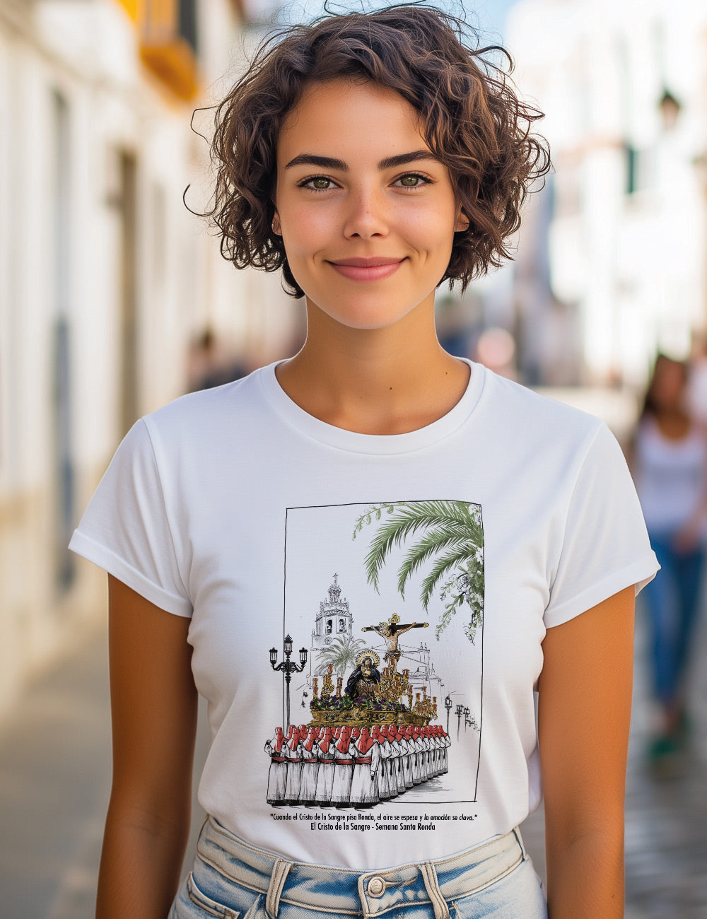 Camiseta Cristo de la Sangre. Ronda. L 423