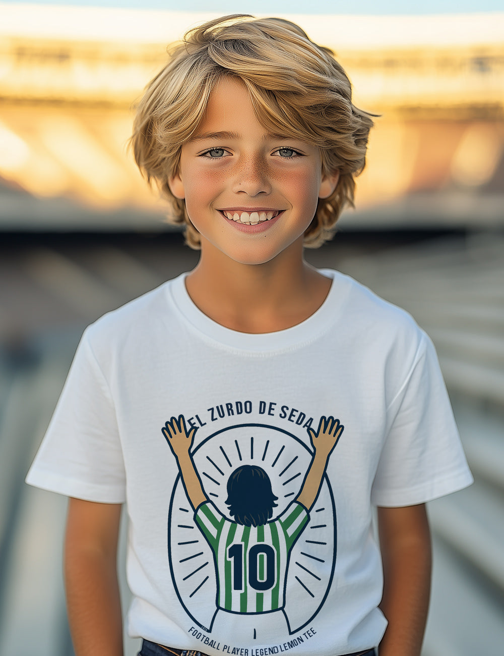 Camiseta El Zurdo de zeda. L 613 Kids