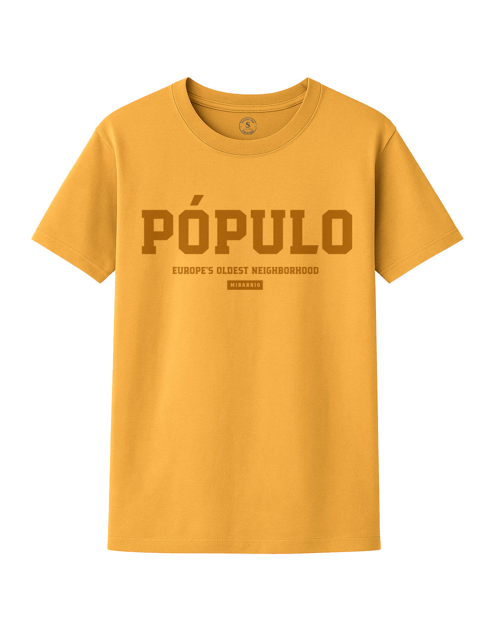 Camiseta Pópulo. Mibarrio. L 1368