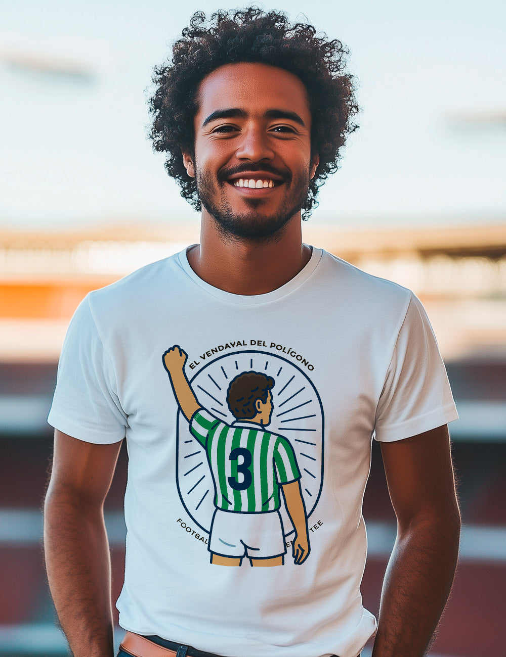 Camiseta El Vendaval del polígono. L 612