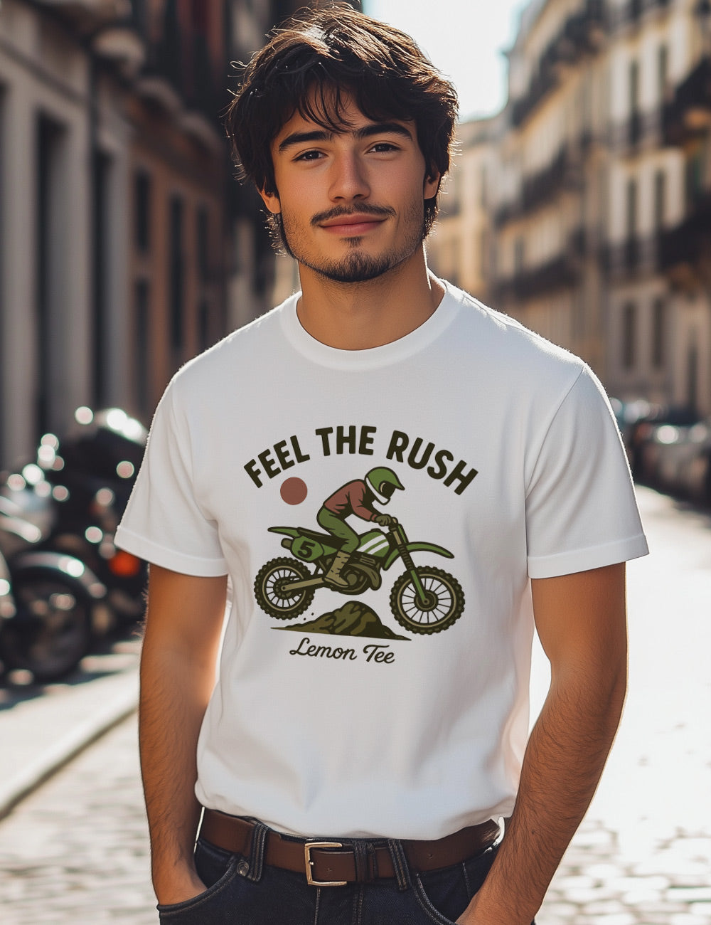 Camiseta Feel the Rush. L 454