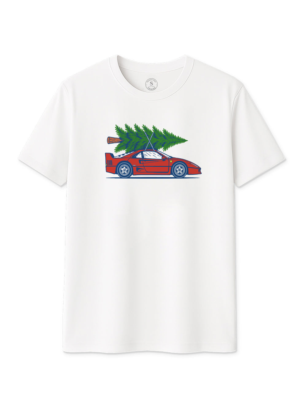 Camiseta The Ferrari Christmas. L1324
