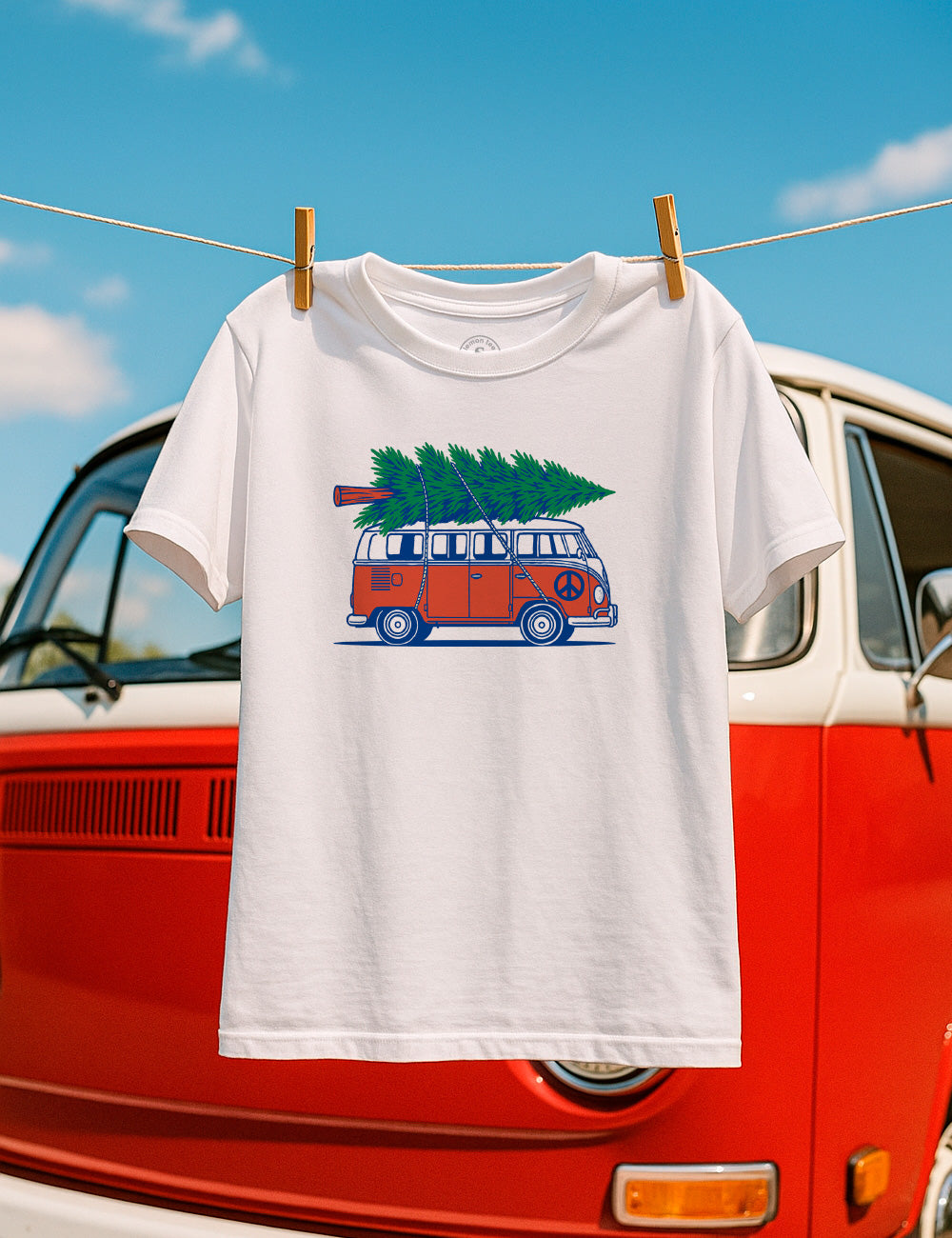 Camiseta The Van Christmas. L1332