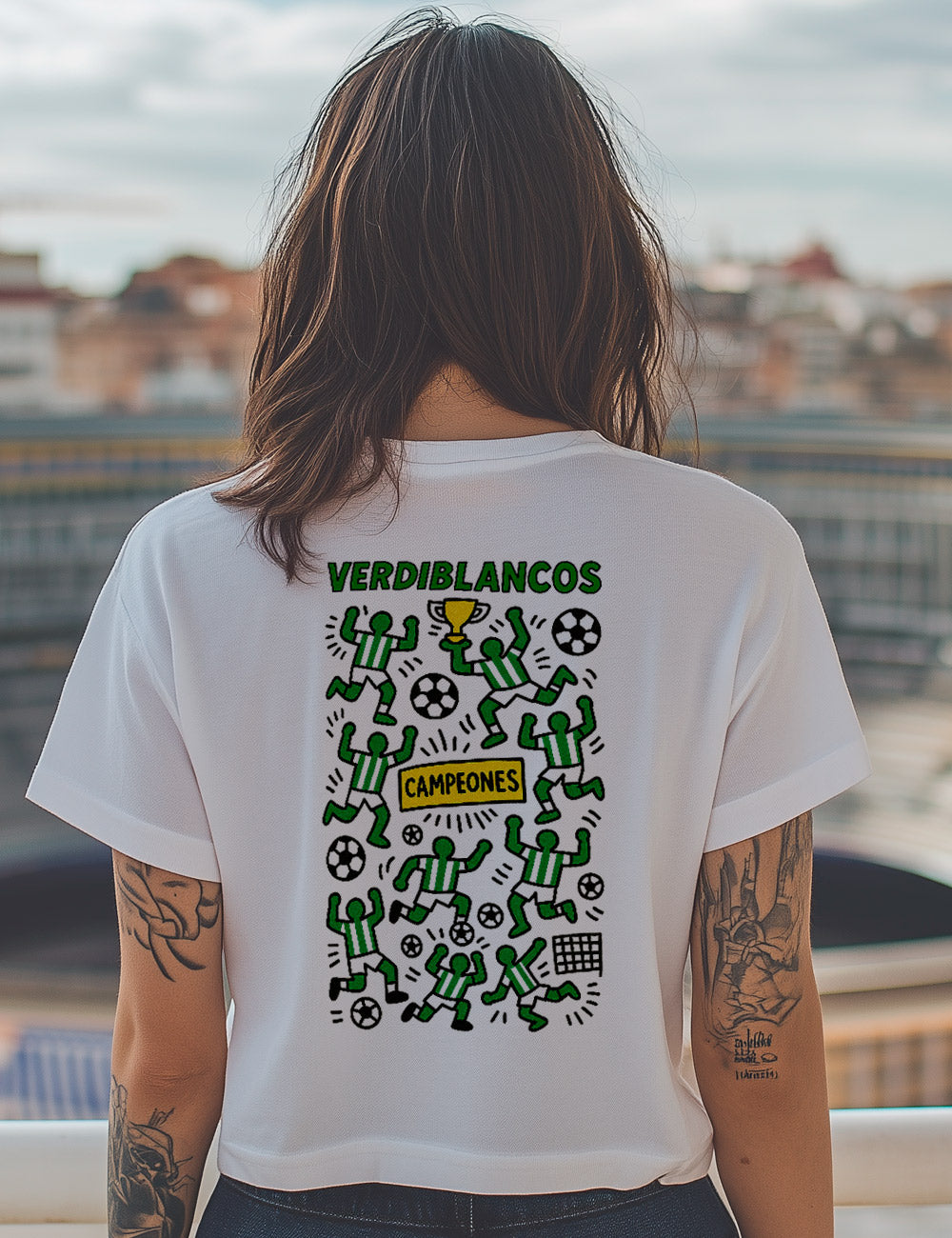 Camiseta Goligotes Verdiblancos. L 621