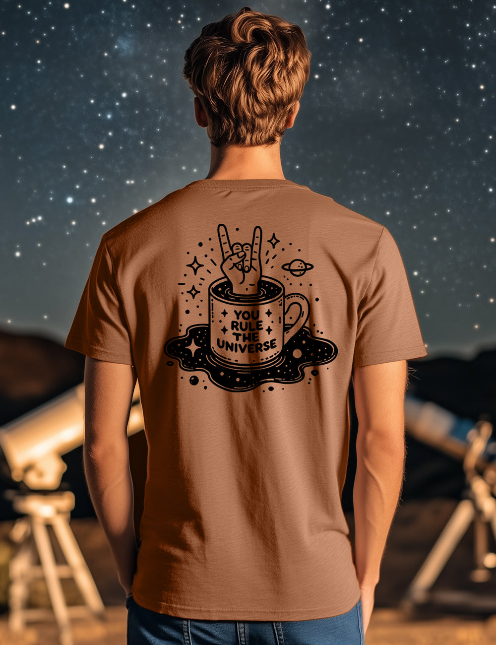 Camiseta You rule the universe. L 150