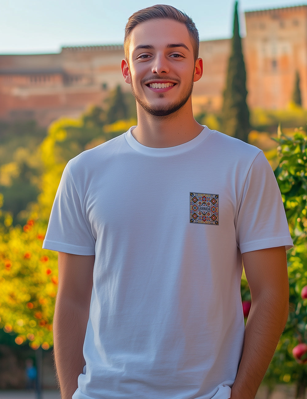 Camiseta Azulejo de grana. L 214
