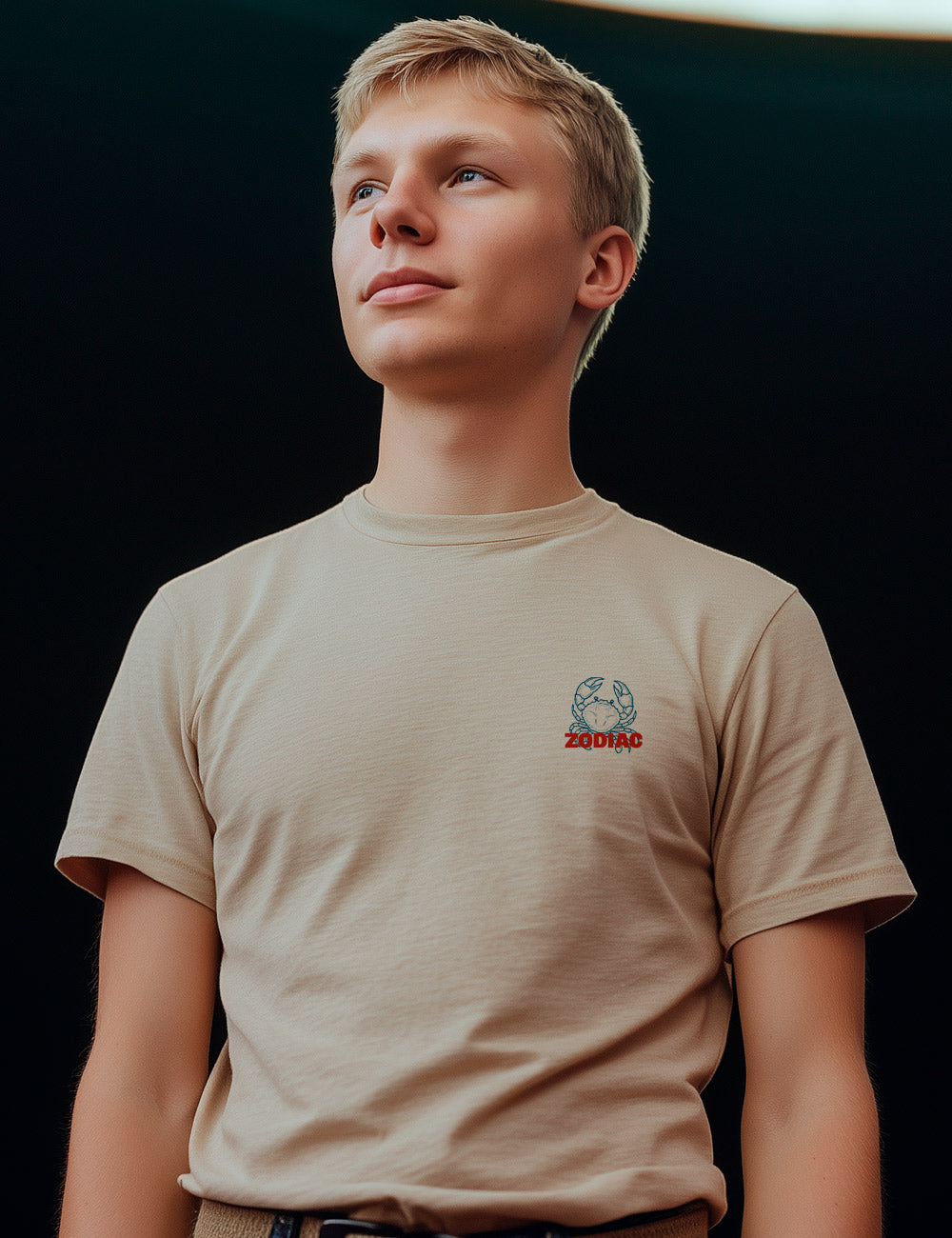 Camiseta Cancer Zodiac. L 562