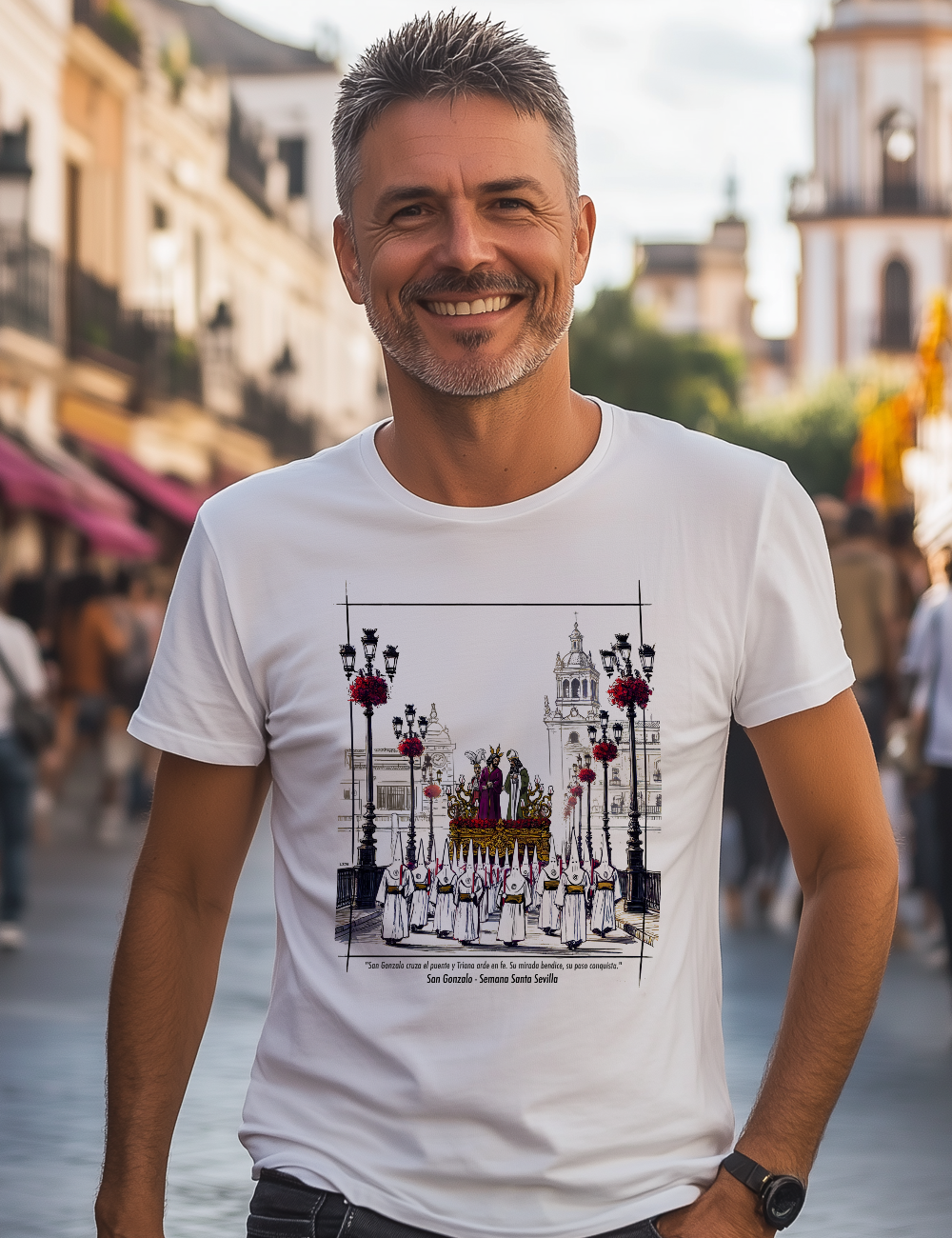 Camiseta San Gonzalo. Sevilla. L 375