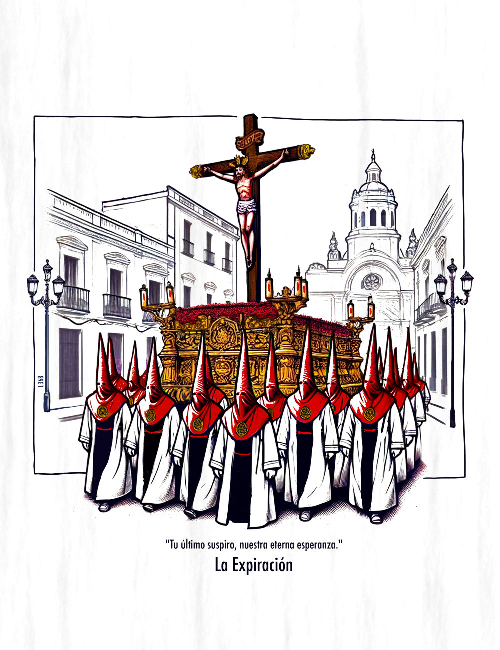 Camiseta La Expiración. Cádiz. L 368