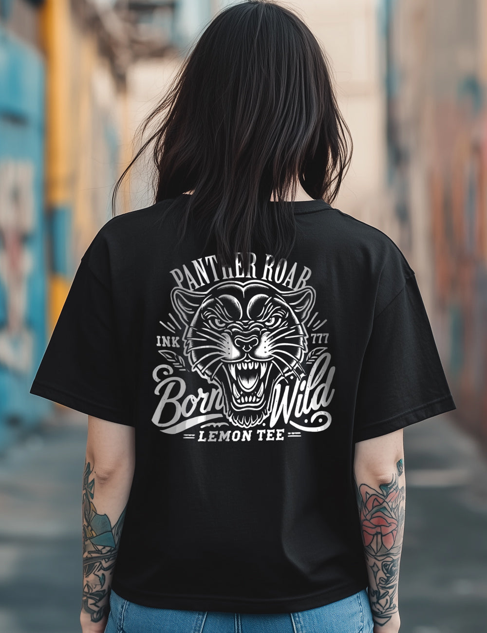 Camiseta Panther roar. L 176