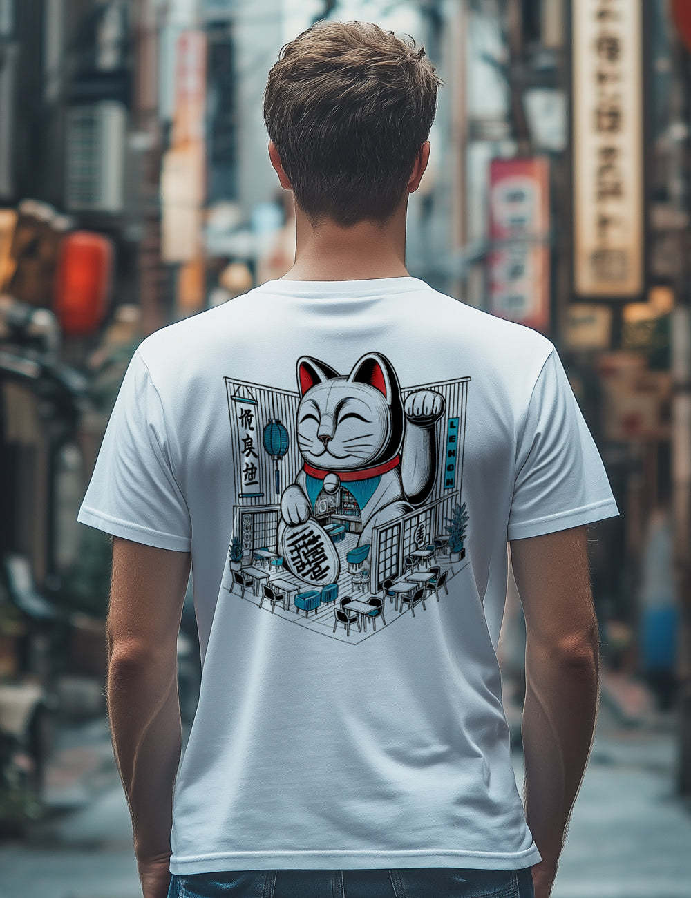 Camiseta Lucky Restaurant. L 205