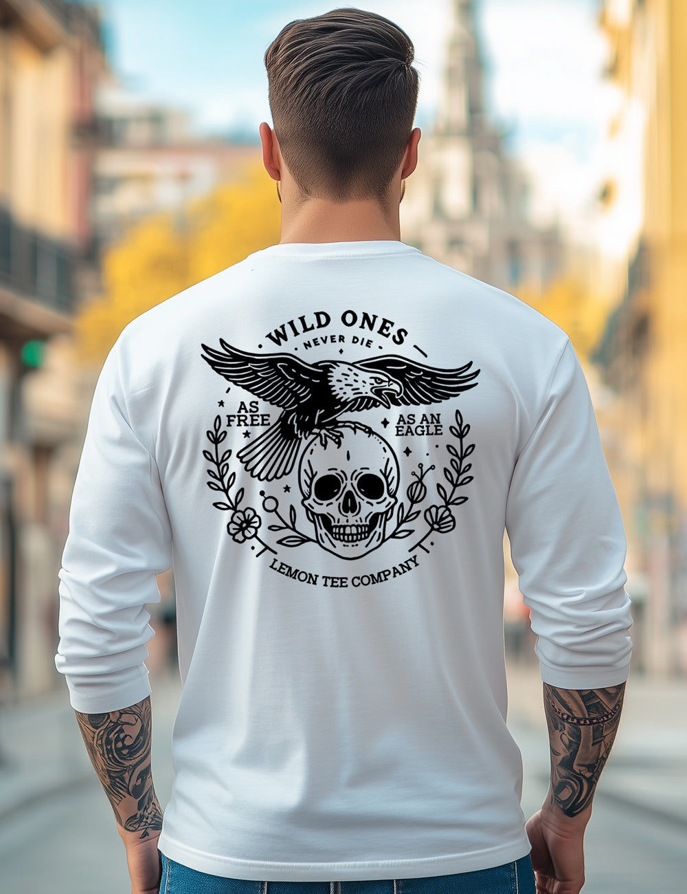 Camiseta manga larga. Wild Ones. L 180
