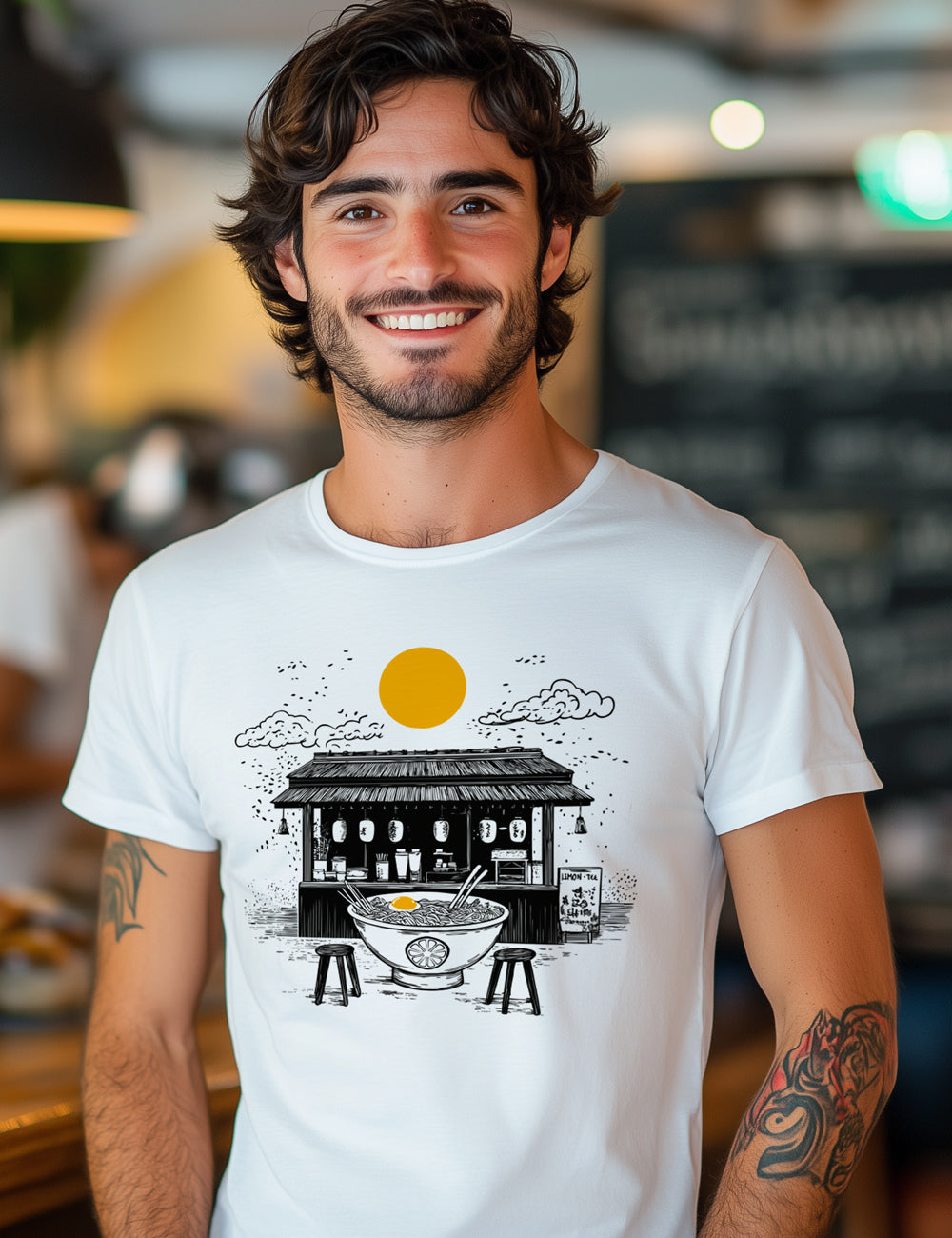 Camiseta Ramen Sunse. L 201