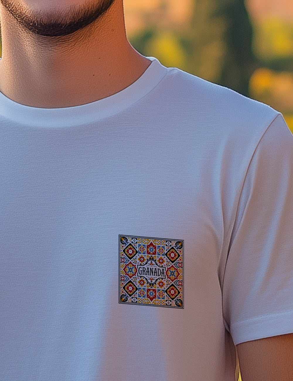 Camiseta Azulejo de grana. L 214