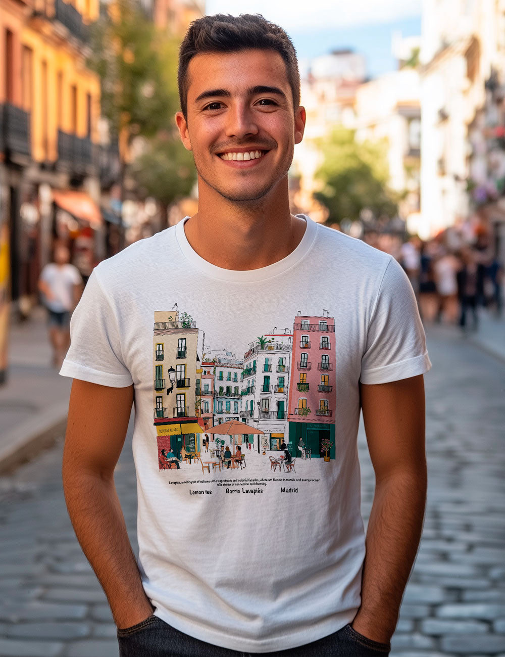 Camiseta Barrio Lavapies. L 278