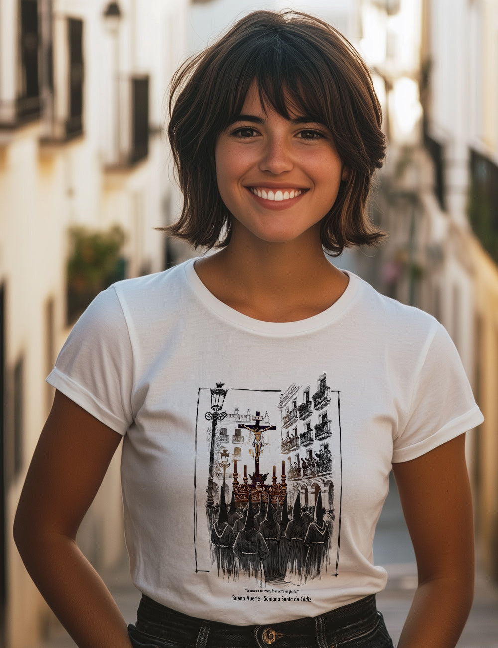 Camiseta Buena Muerte. Cádiz. L 379