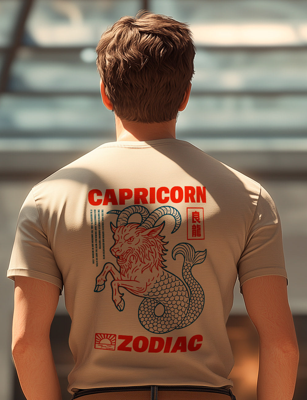 Camiseta Capricorn Zodiac. L 565