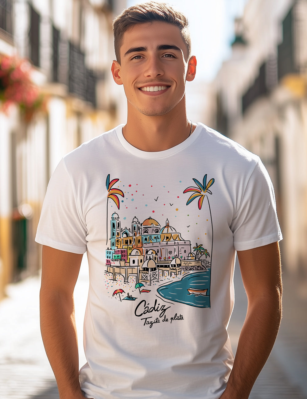 Camiseta Catedral de Cádiz. L 241