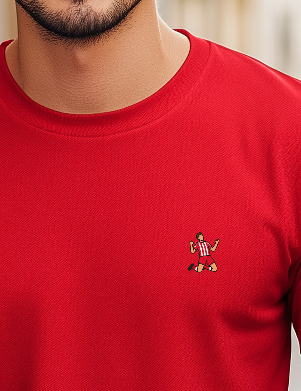 Camiseta Celebración Rojiblanco Almería. L 665