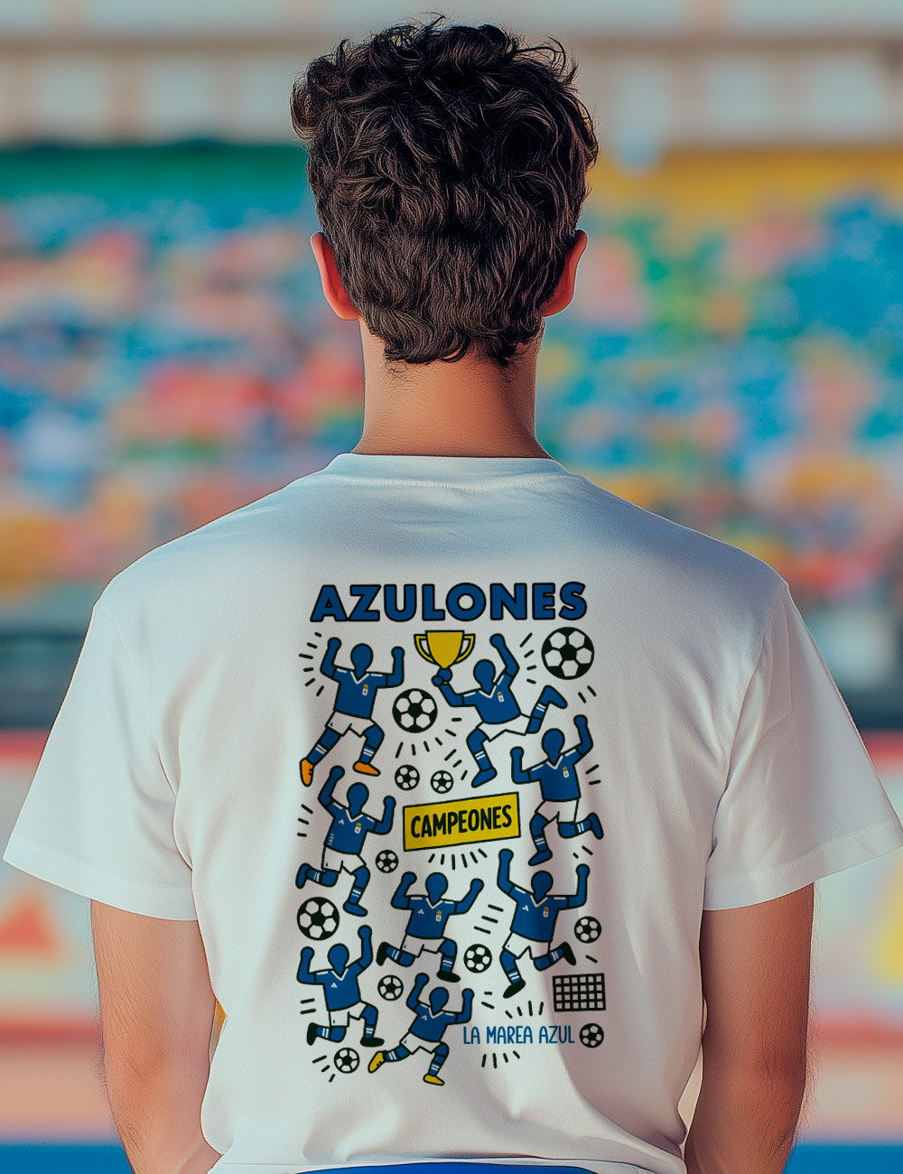 Camiseta Azulones Oviedo. L 637
