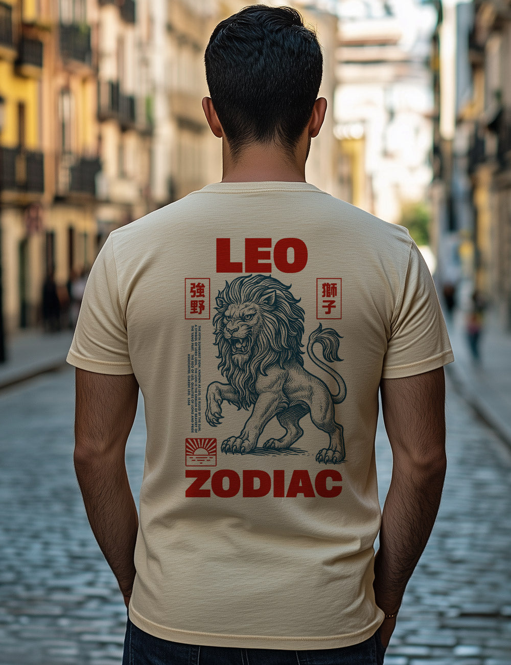 Camiseta Leo Zodiac. L 568
