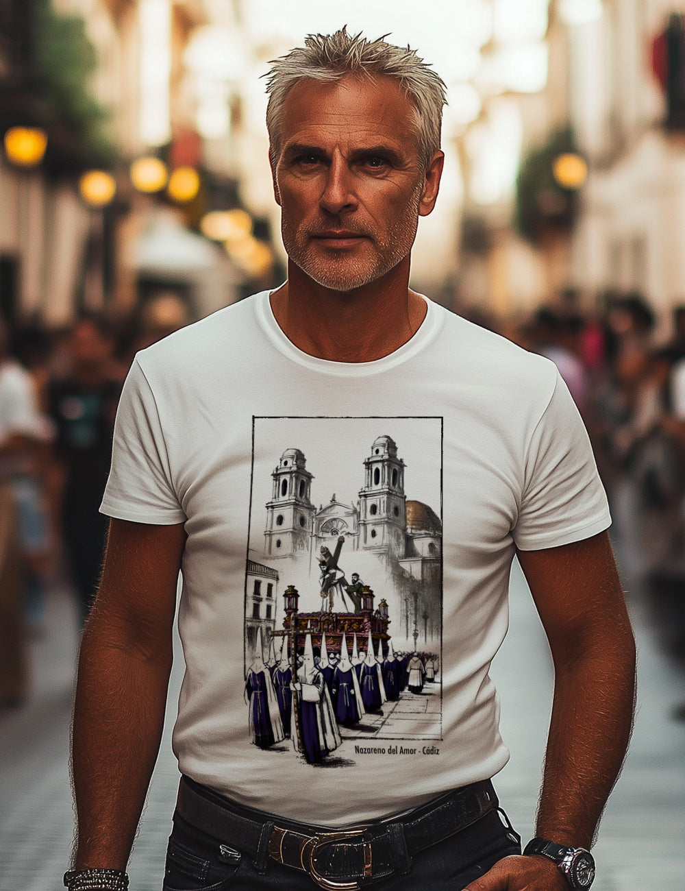 Camiseta Nazareno del Amor. Cádiz. L 380