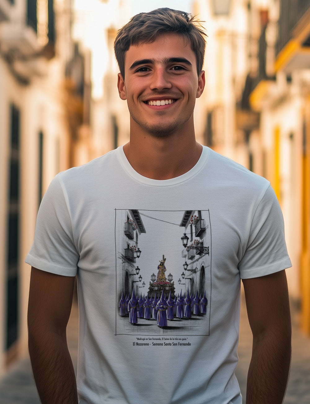 Camiseta Nazareno. San Fernando. L 377
