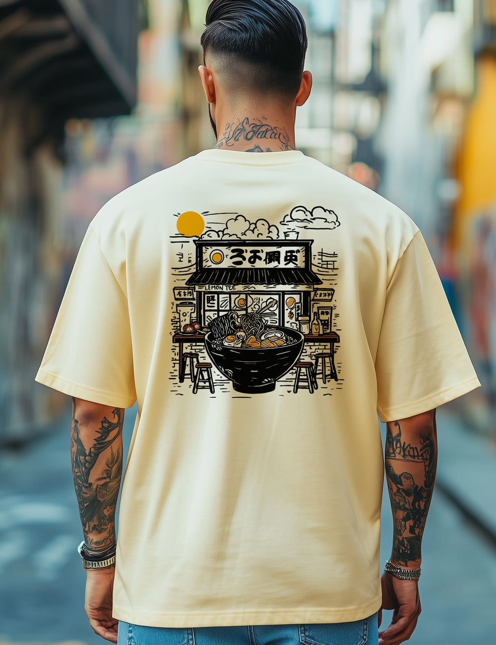 Camiseta Ramen lemon tee. L 199