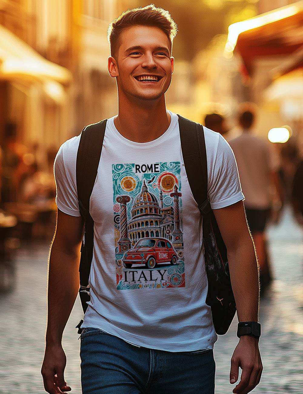 Camiseta Roman Charm. L 218