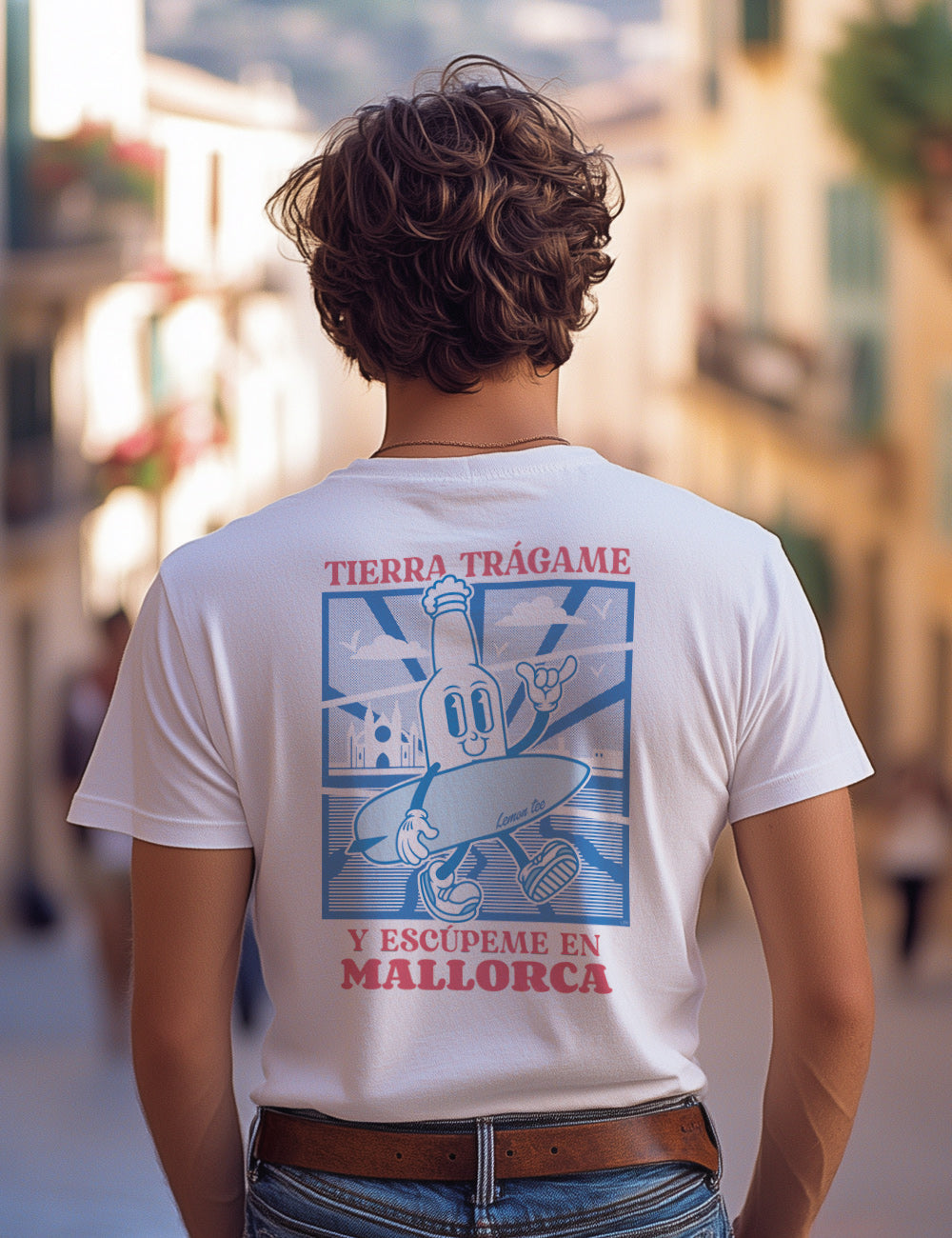 Camiseta Tierra trágame y escúpeme en Mallorca L316