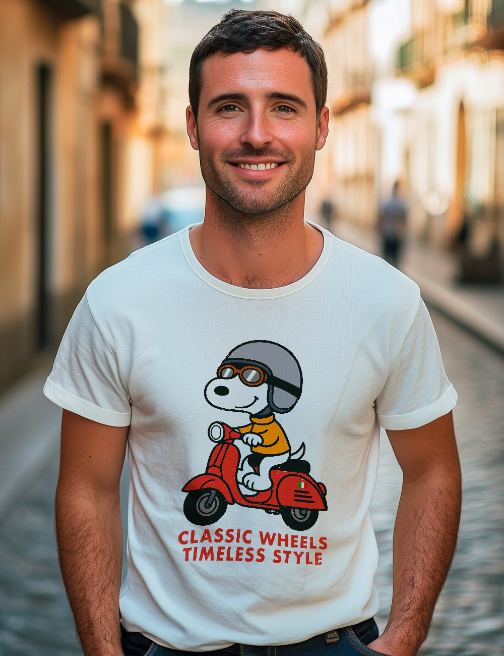 Camiseta Classic wheels. L 540