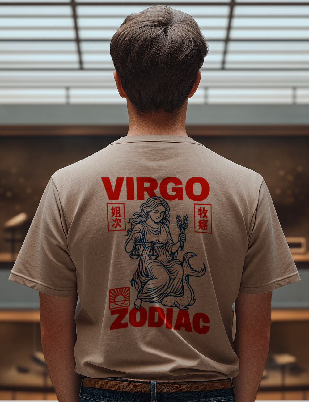 Camiseta Virgo Zodiac. L 564