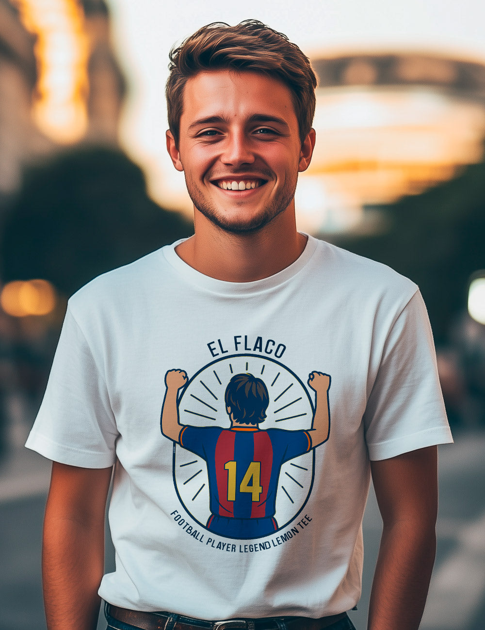 Camiseta El Flaco. L 606