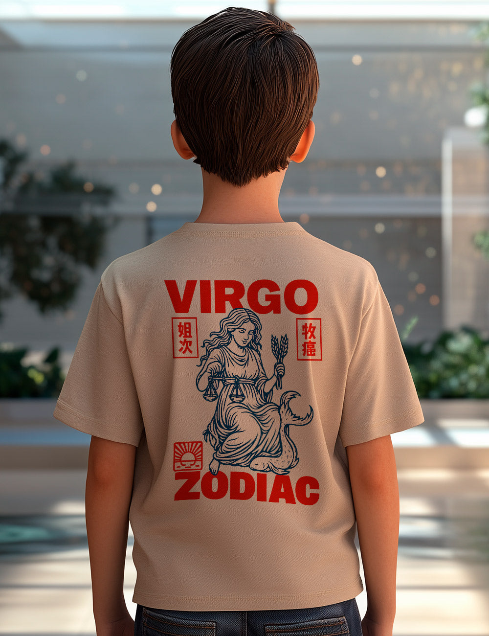 Camiseta Virgo Zodiac. L 564 Kids