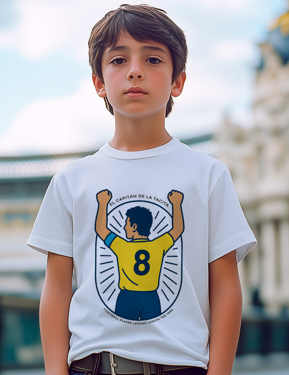 Camiseta El capitán de la tacita 1984. L 626 Kids
