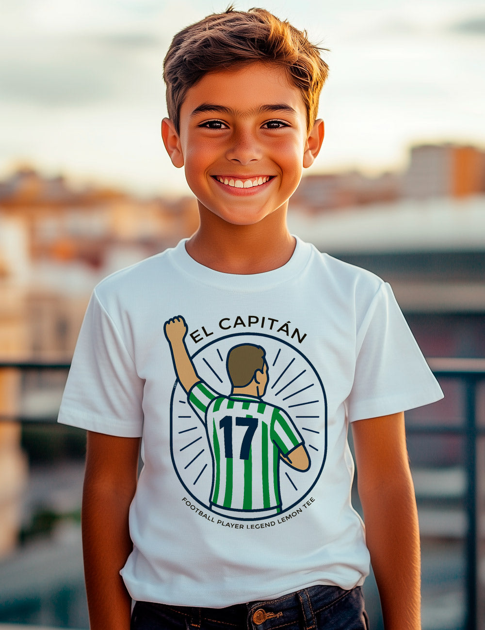 Camiseta El Capitán. L 611 Kids