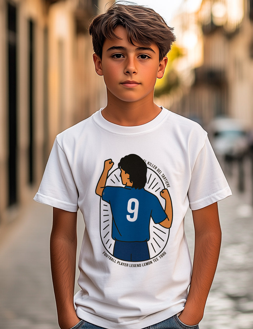 Camiseta El Killer del Tartiere. Oviedo. L 639 Kids