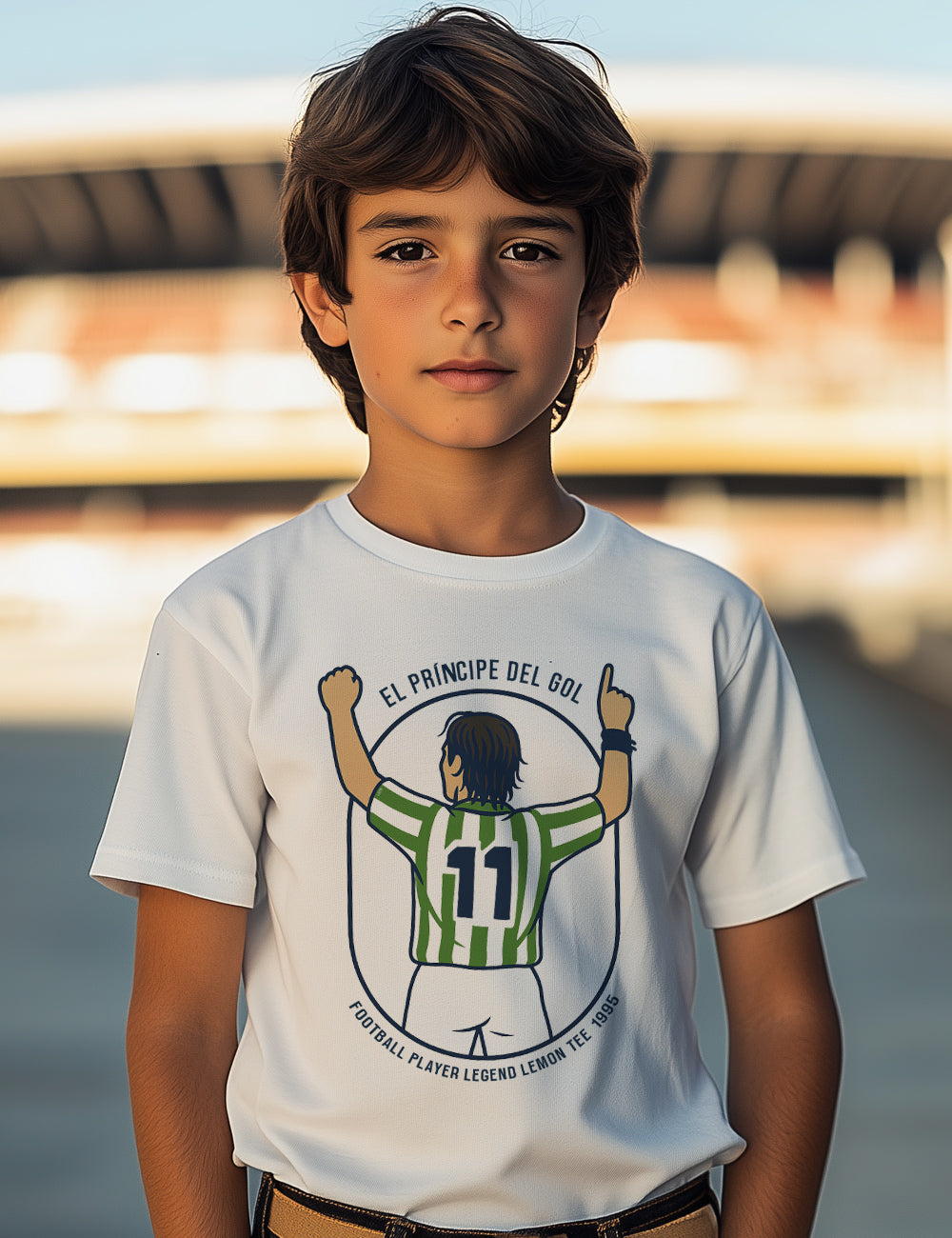Camiseta El Principe del gol 1995. L 619 Kids