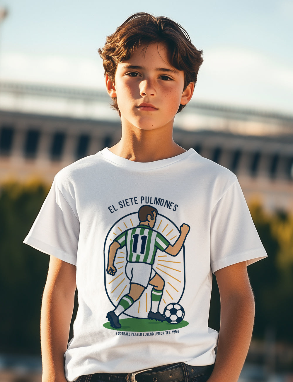 Camiseta El siete pulmones 1954. L 620 Kids
