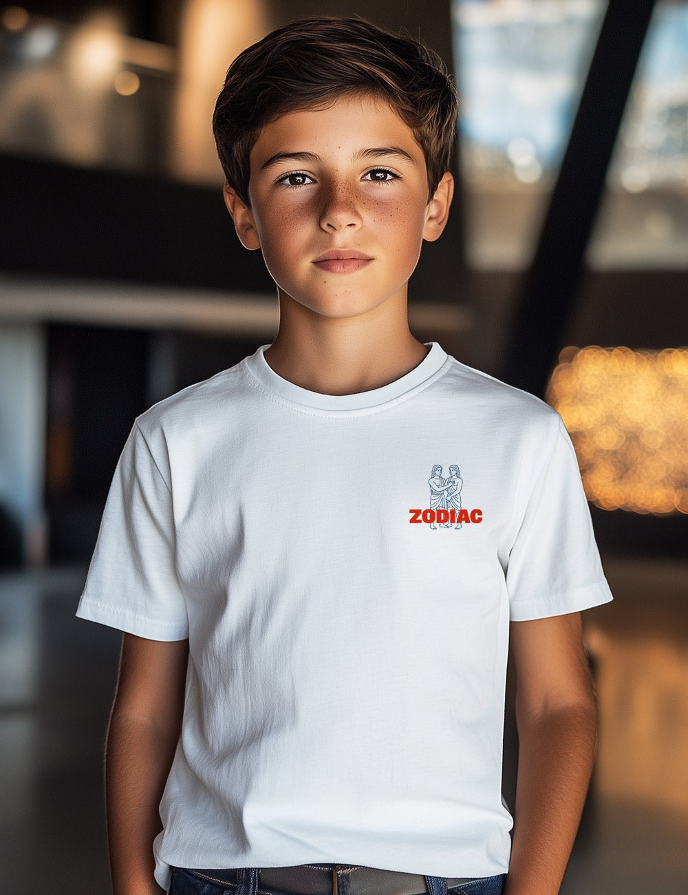 Camiseta Gemini Zodiac. L 567 Kids