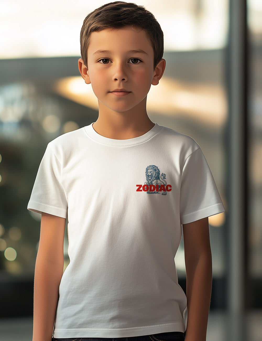 Camiseta Leo Zodiac. L 568 Kids