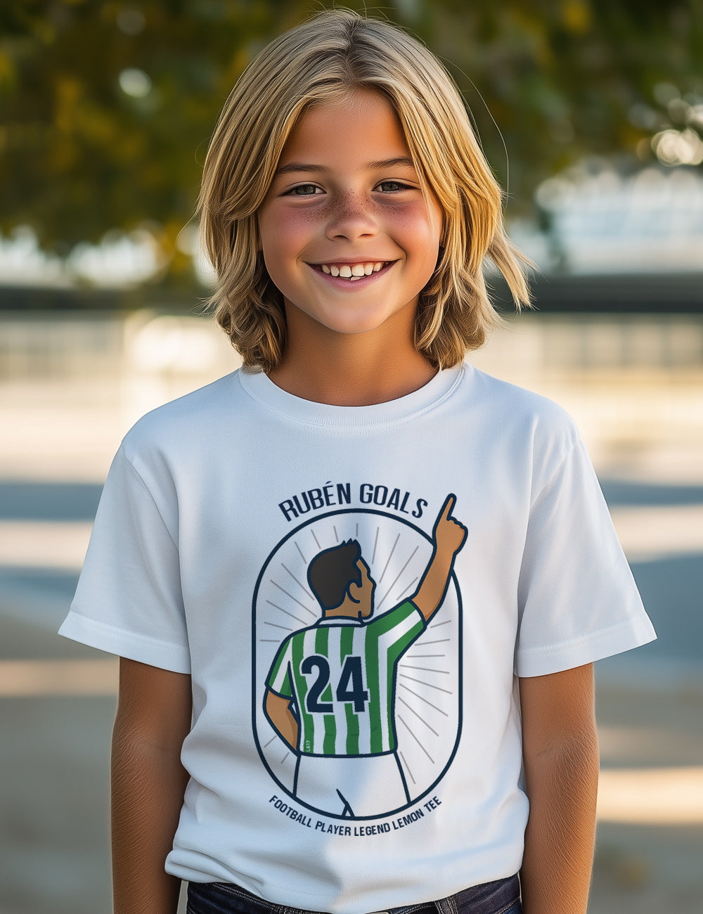 Camiseta Ruben Goals. L 617 Kids