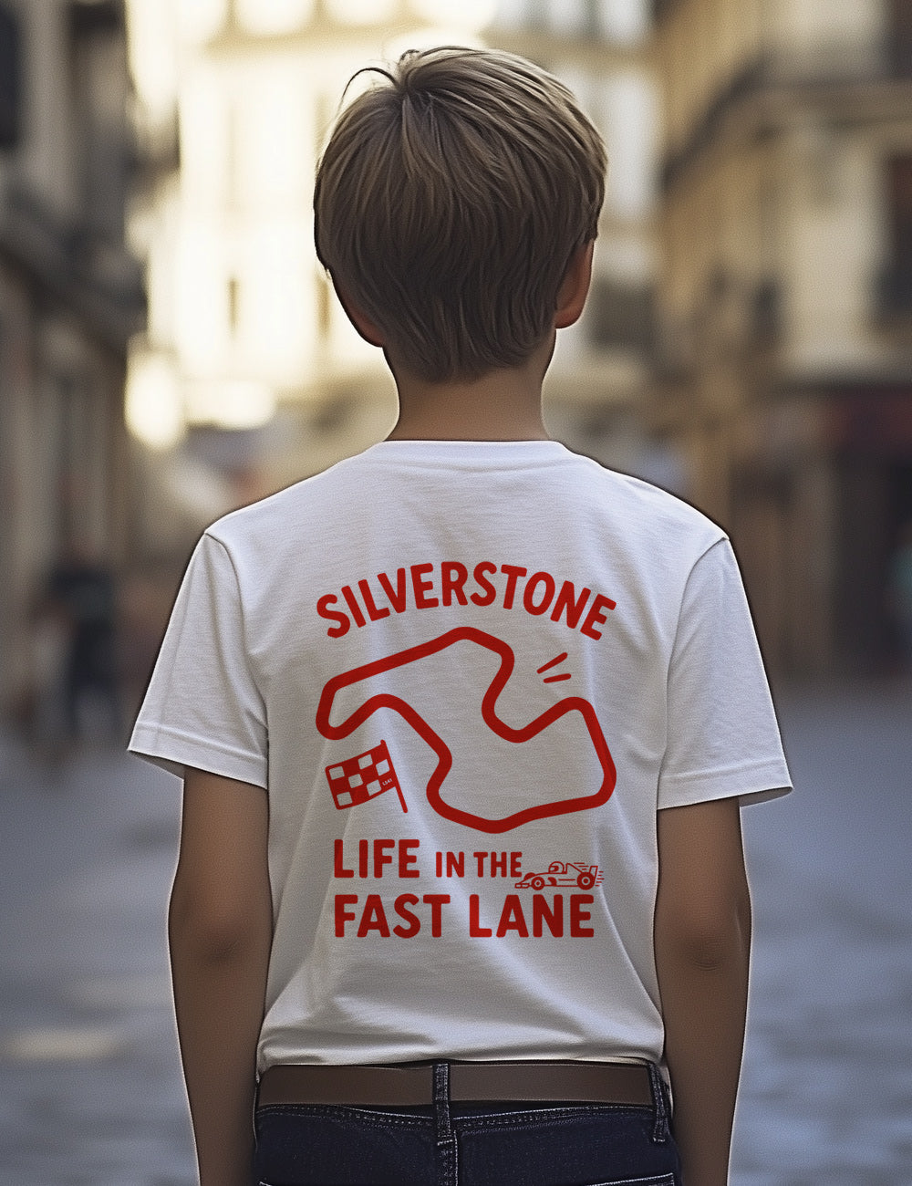Camiseta Silverstone Formula 1. L 541 Kids