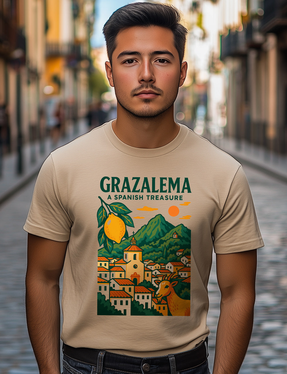 Camiseta Grazalema a spanish treasure. L 532