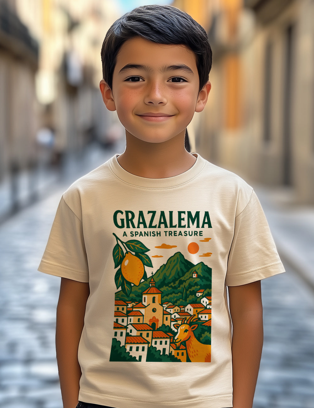 Camiseta Grazalema spanish treasure L 532 kids