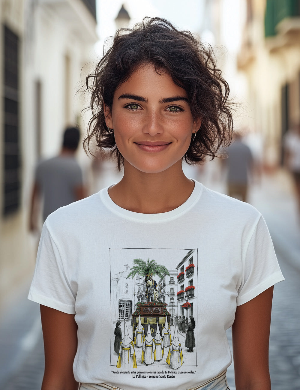 Camiseta La Pollinica. Ronda. L 426