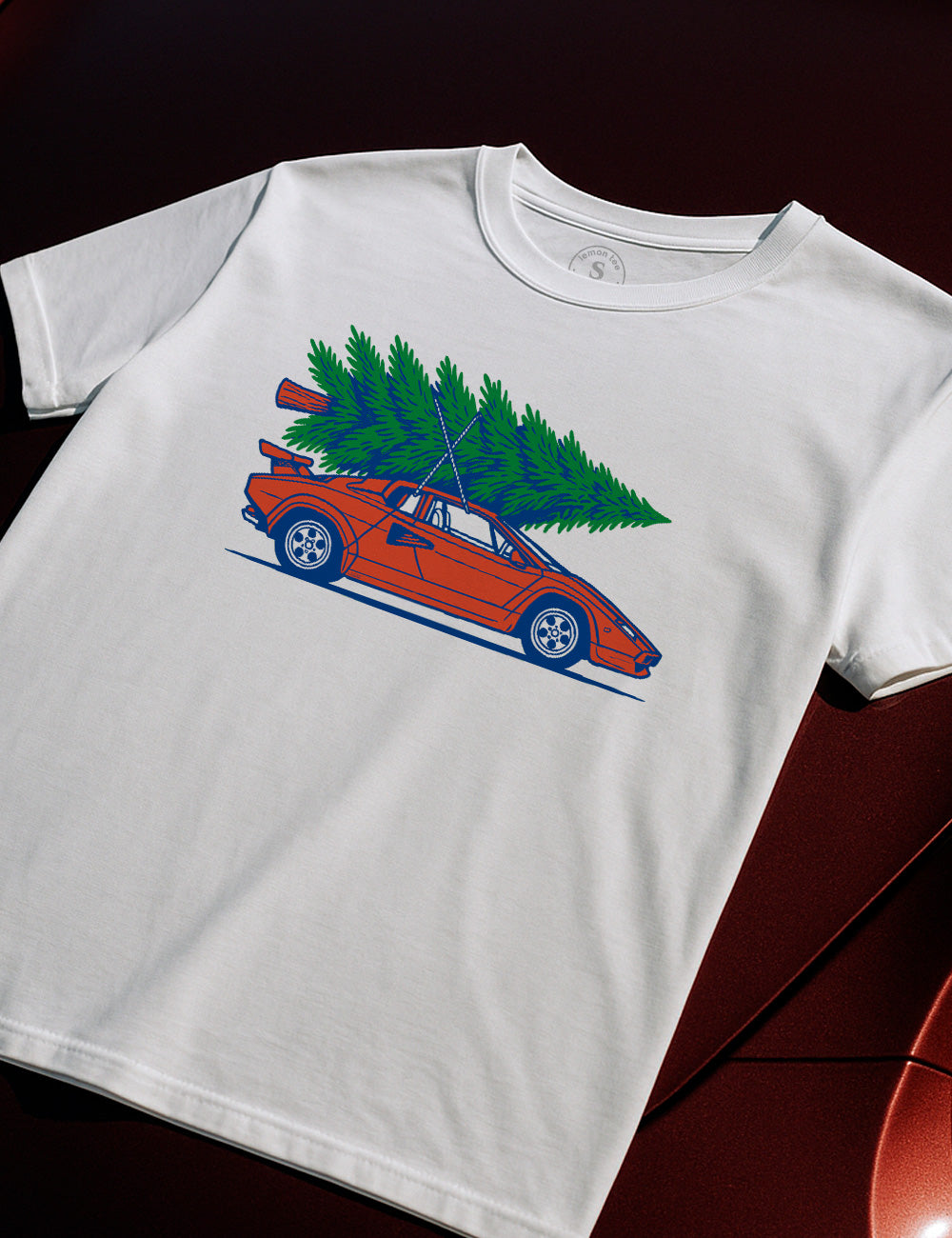 Camiseta The Lamborghini Christmas. L1328