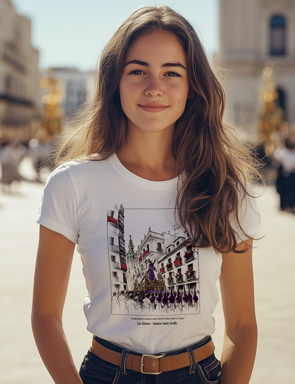 Camiseta Los Gitanos. Sevilla. L 373